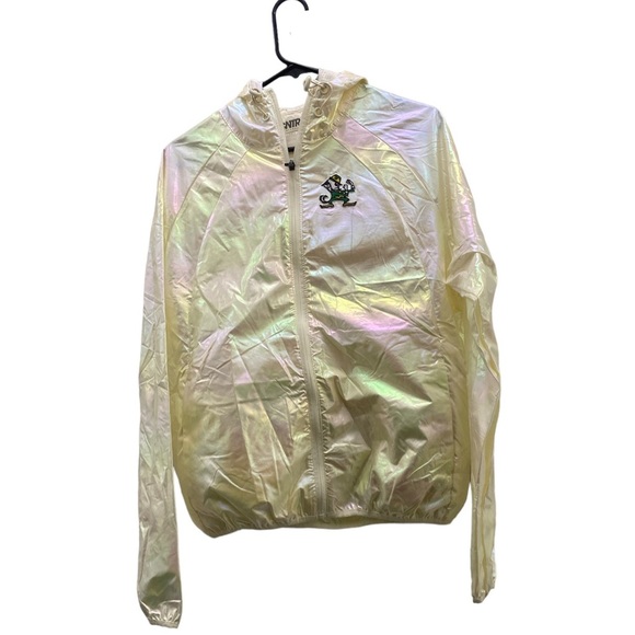 CNTR SportsnWear Womens Vintage Notre Dame fighting Irish Windbreaker - Picture 1 of 5